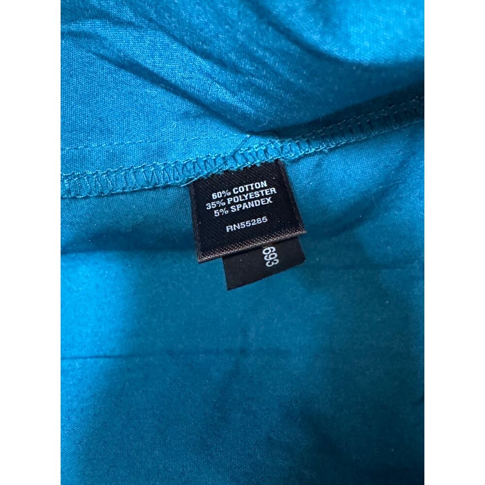 Women's Express dress shirt - teal - Size XL - Picture 5 of 5